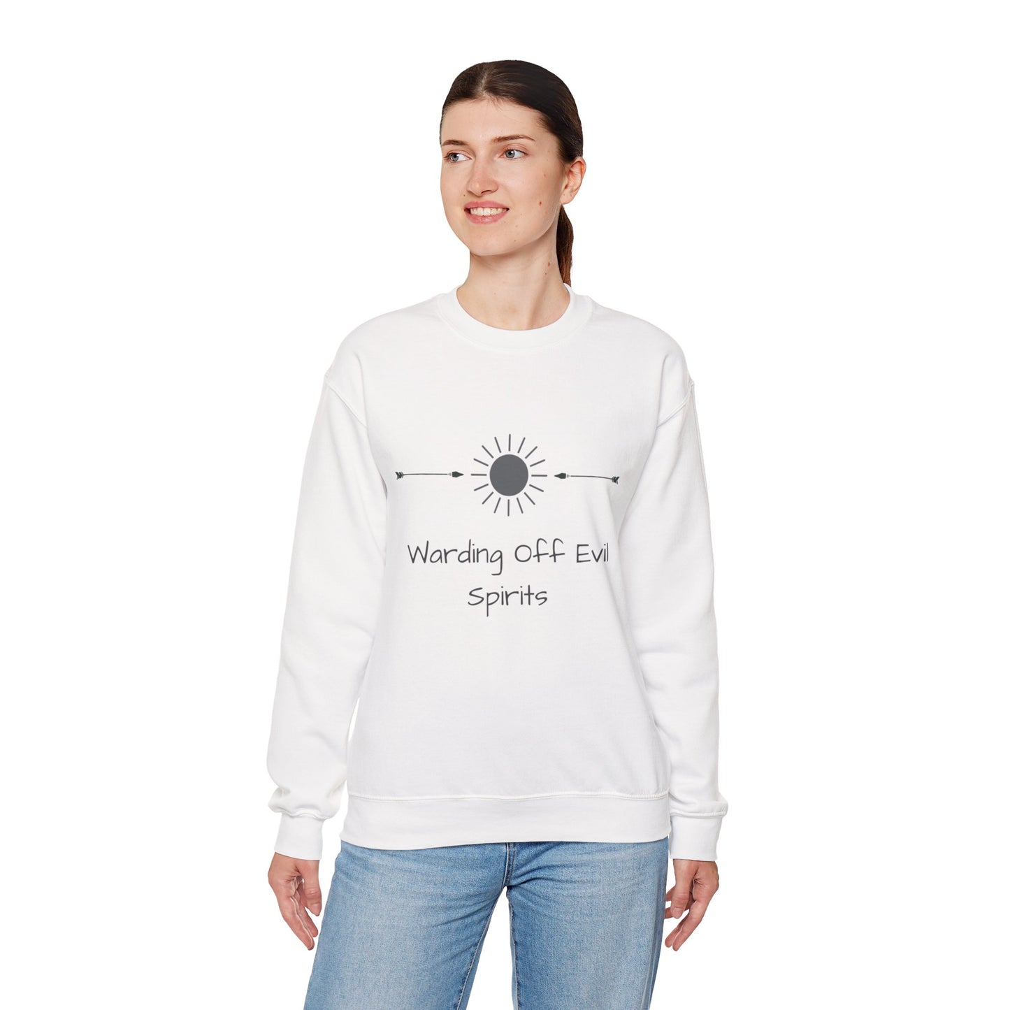 Warding Off Evil Spirits Women's Sweatshirt
