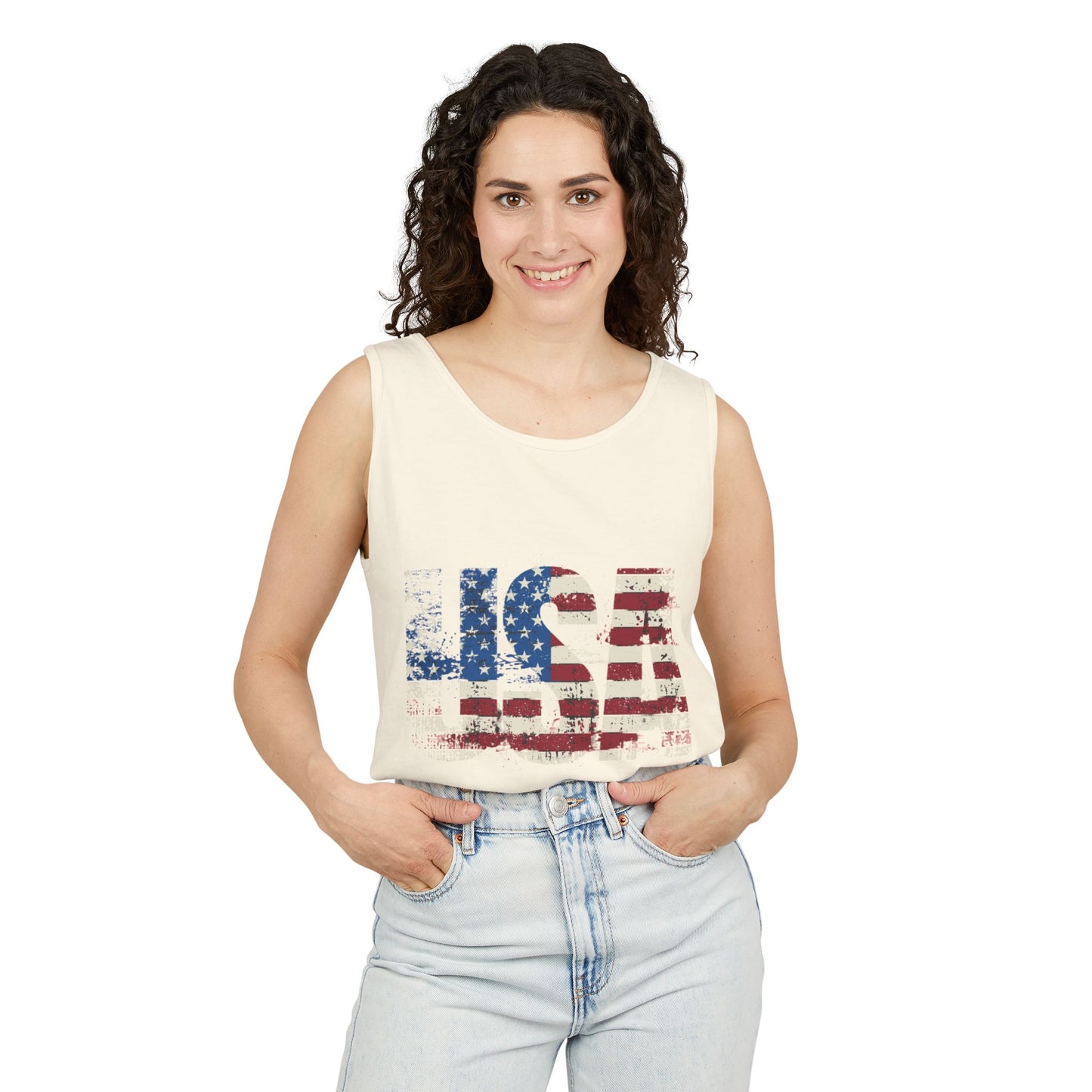 Patriotic USA Unisex Tank Top