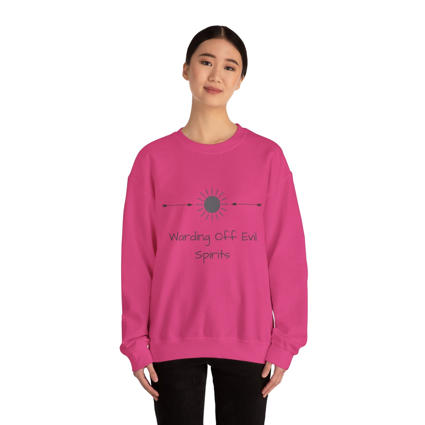 Warding Off Evil Spirits Women's Sweatshirt