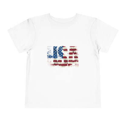 USA Flag Toddler Tee