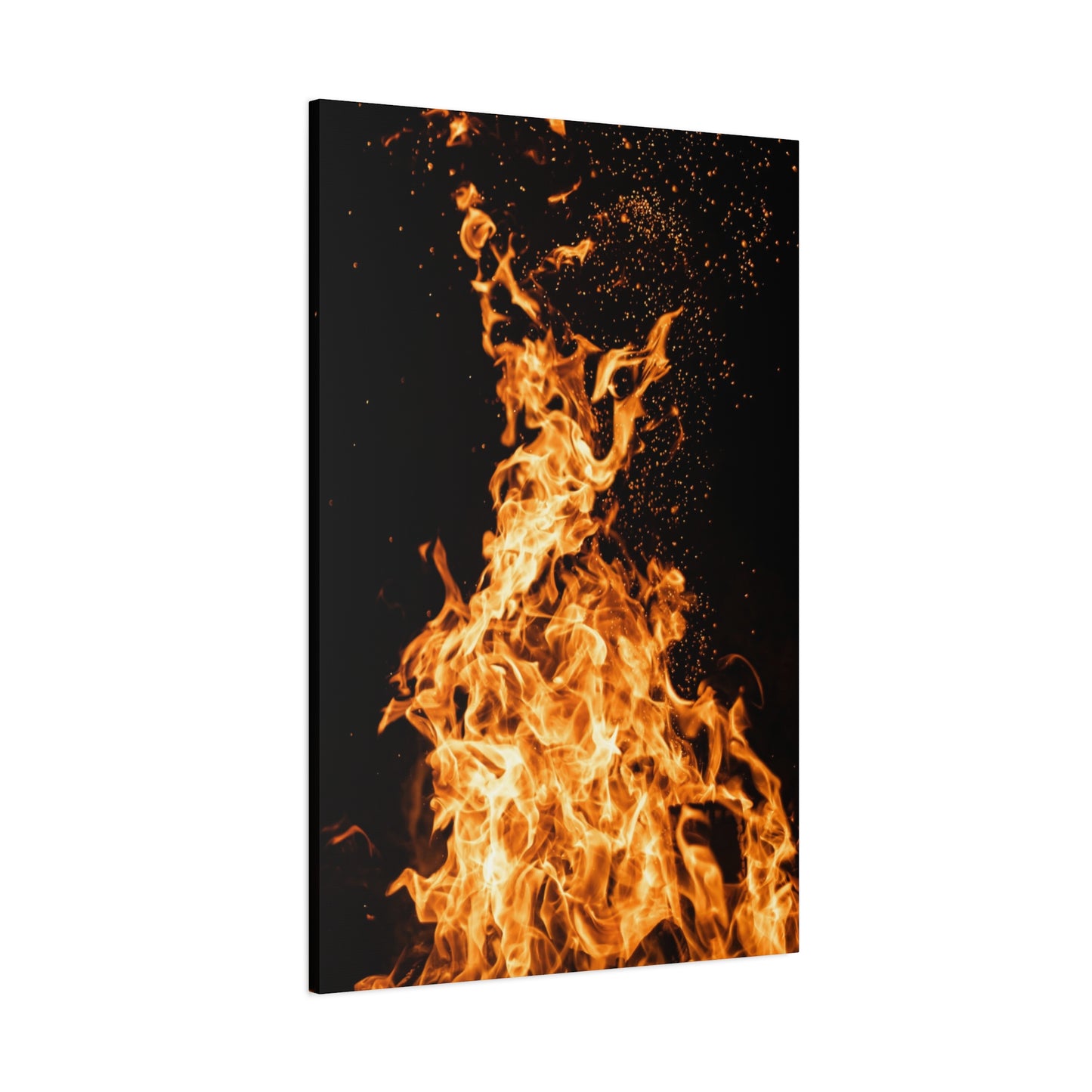 Flame Matte Canvas Print