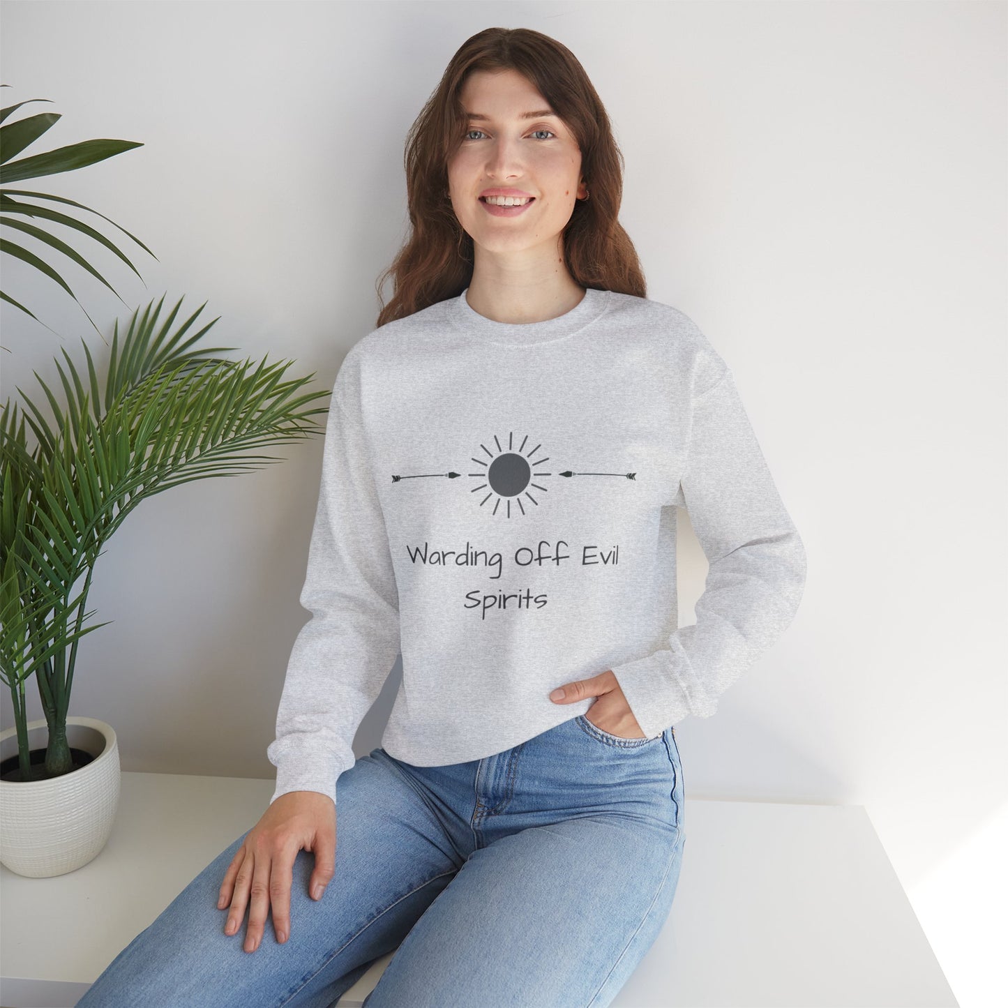 Warding Off Evil Spirits Women's Sweatshirt
