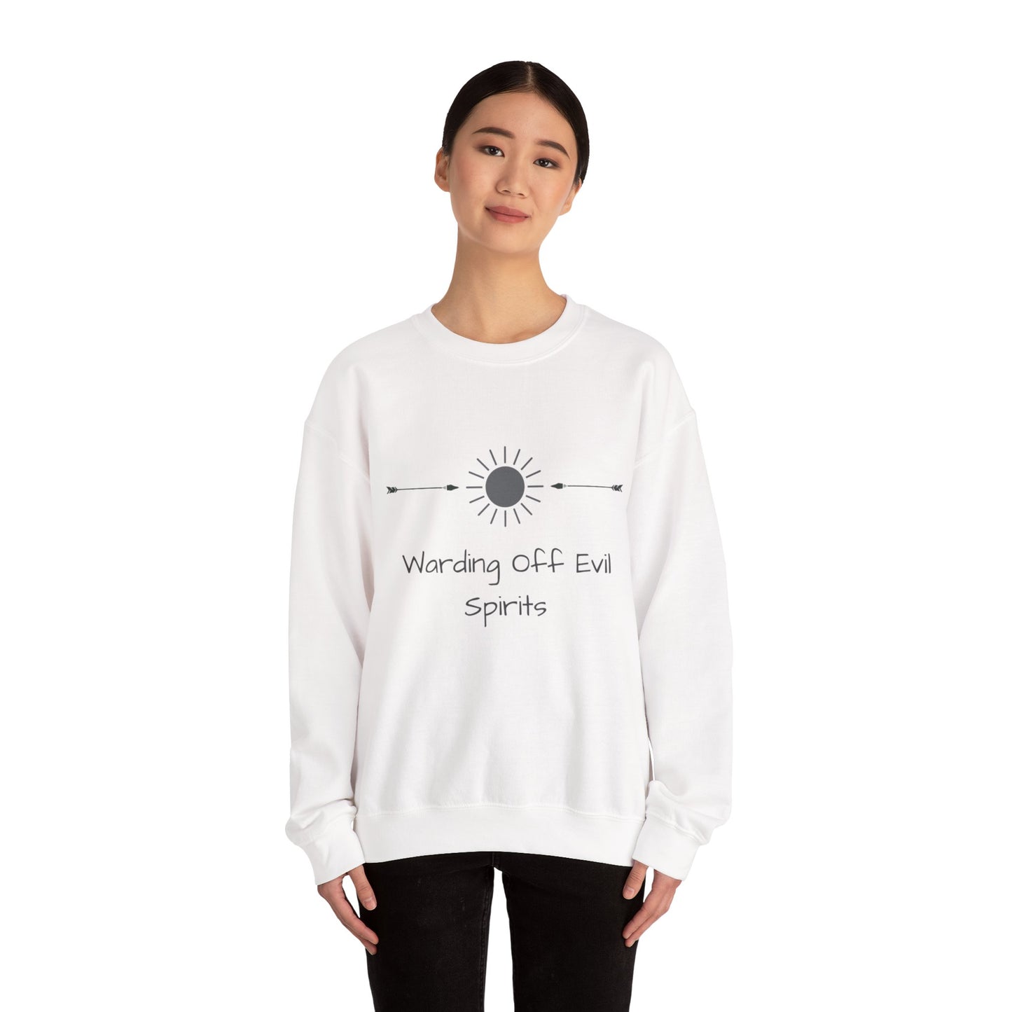 Warding Off Evil Spirits Women's Sweatshirt