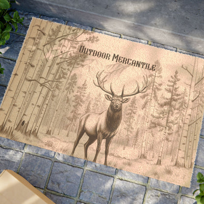 Rustic Elk Doormat
