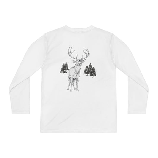 Youth Long Sleeve Whitetail Tee