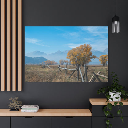 Meadow Mountain Canvas Wall Art